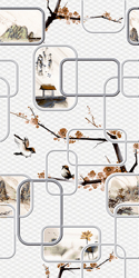 CONCORD 25X50 SAKURA DECO BROWN